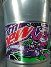 2022 Mountain Dew Purple Thunder Aluminum Metal Exclusive Collectible Cup