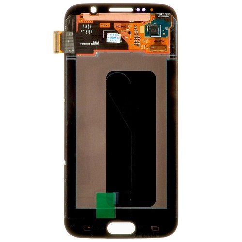 LCD Digitizer Assembly for Samsung Galaxy S6 Black Sapphire Front Glass Touch - Picture 2 of 2