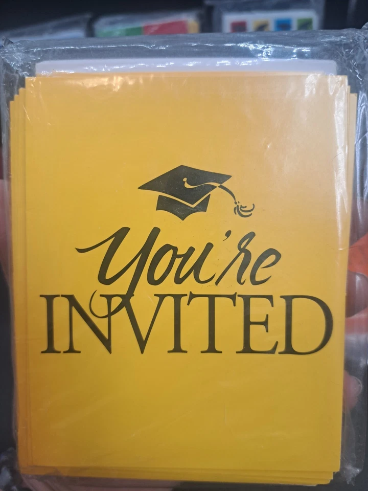 Fill-In Graduation Invitations Grad Party NIP 25ct With Envelopes Choose Style - Image 4 of 4