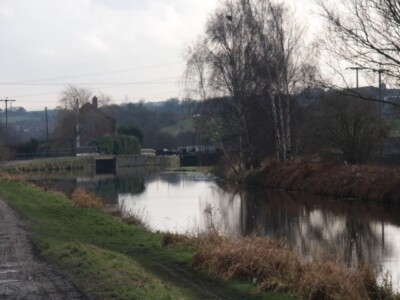 Foto 6x4 Figur von drei Top Lock und Lock Keeper's House Ossett ein anderes c2009