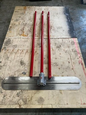 LTS UK CONCRETE BULL FLOAT NEW 1200 x 200mm STEEL + FREE BRUSH NEXT DAY DELIVERY