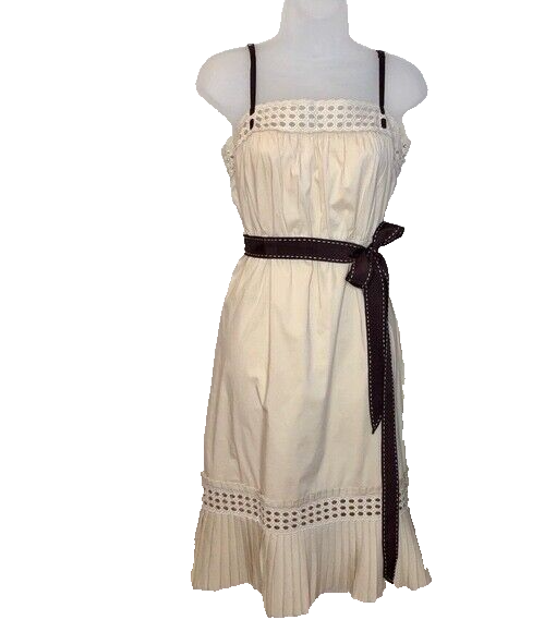 bcbg dress beige MAGNOLIA MIDI DRESS main image 0