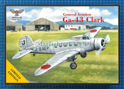 1/72 General Aviation Ga-43 Clark Japan (SOVA-M 72037)