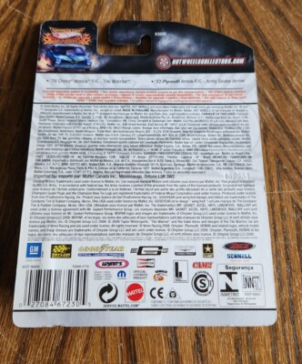 2009 Hot Wheels Drag Strip Demons 76 Chevy Monza F/C Tiki Warrior