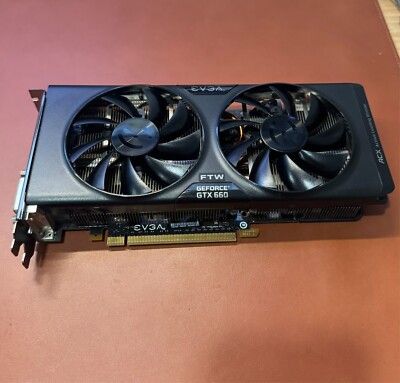 EVGA Nvidia GeForce GTX 660 FTW PCI-E video card