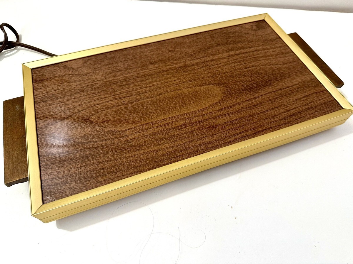 Vintage Cornwall 1970's Hot Electric Tray Warming Plate USA #1418