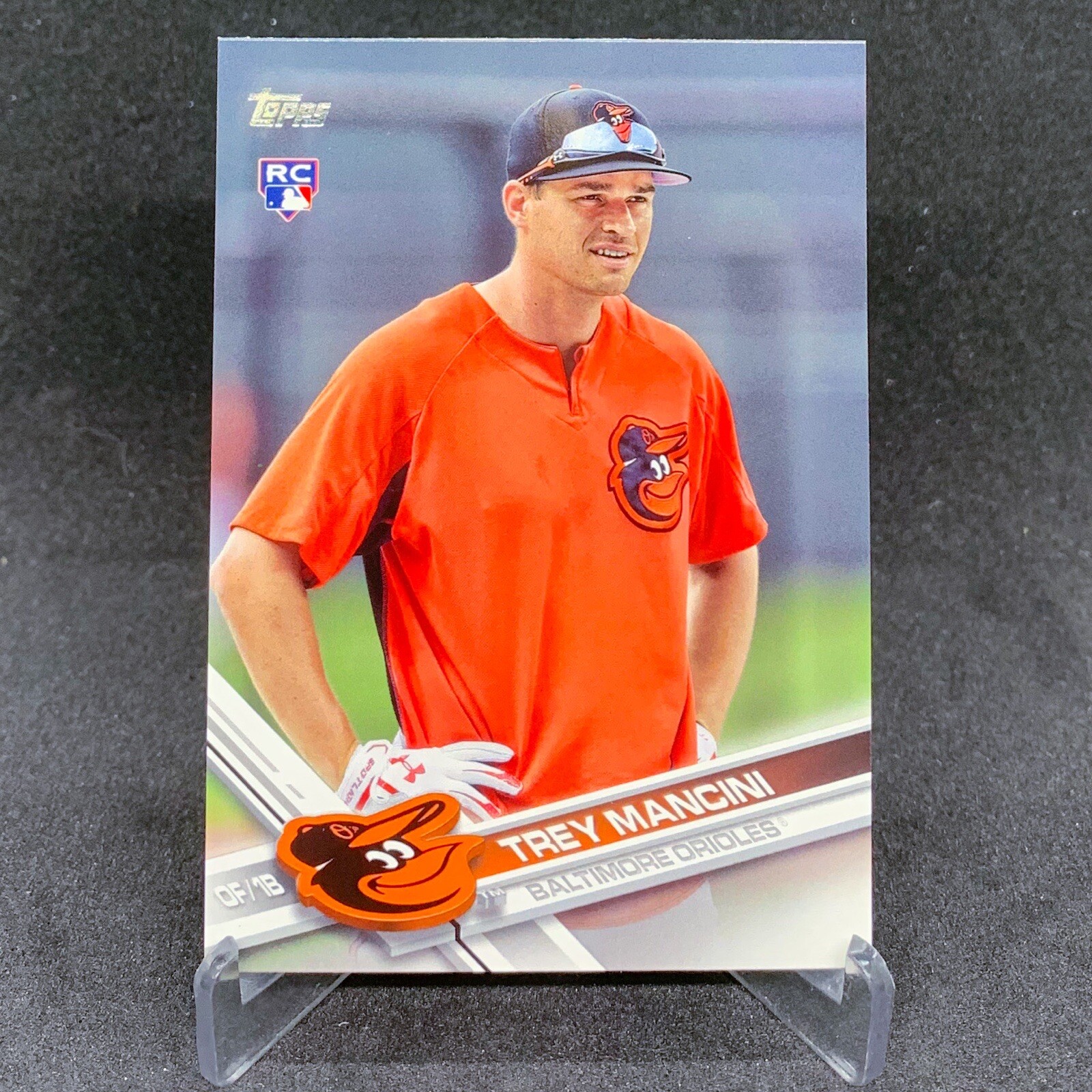 2017 Topps Update Trey Mancini Image Variation SP Rookie RC Astros #US227