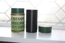 Antique Edison Amberol Cylinder Record 1021 So So Polka Xylophone Duet