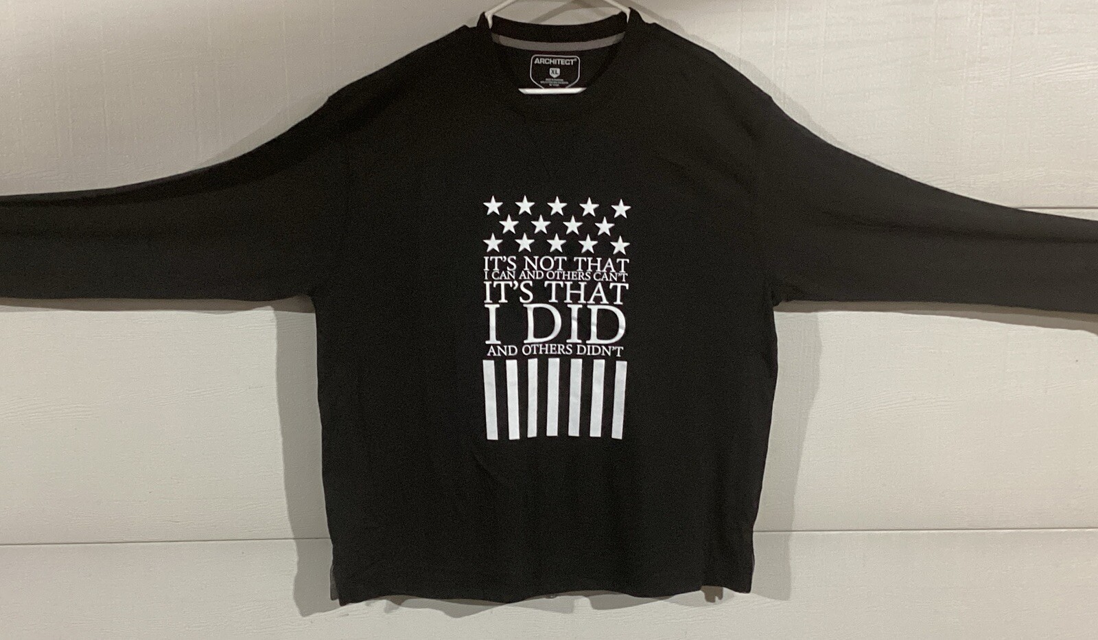 ALTRA VETERANO THAT I CAN & OTHER'S CAN'T IT'S THAT I DID AND ALTRI NOT MAGLIETTA