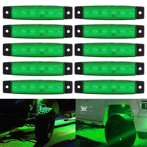 20 luces LED de rueda debajo de la carrocería Blue Pods para Jeep todoterreno camión UTV ATV barco - Imagen 18 de 31