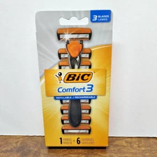 BIC Comfort 3 Men's Disposable Razor - 1 Handle 6 Cartridges