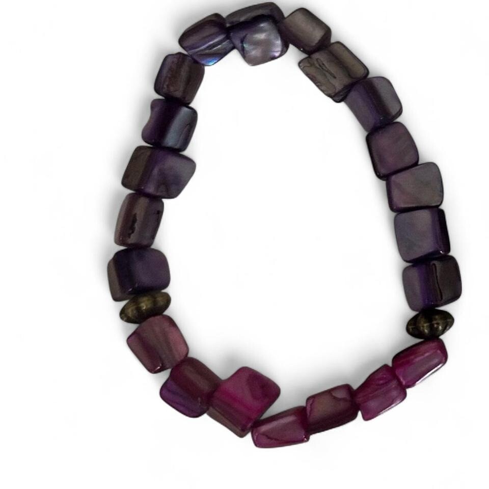 Stretch Beaded Multi Colored Bracelet Bundle - image 5