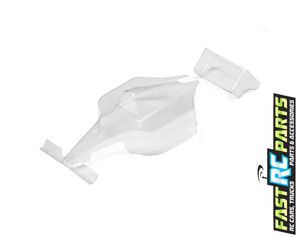 HPI Electric Baja Q32 Buggy Q32 Formula 1 Body/Wing Clear HPI116717