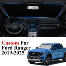 For Ford Ranger 2019-2024 2025 Car Windshield Sun Shade Foldable Uv Block Cover