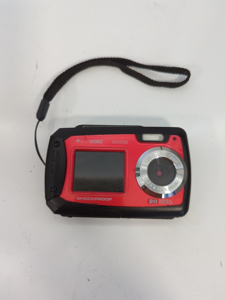 Polaroid iXX 090 Selfie Waterproof Camera w/ Dual Screen - 20MP
