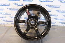 2015 Mitsubishi Evolution X Mr Rays Gram Light Wheel 18x8.5 37offset Curb Rash