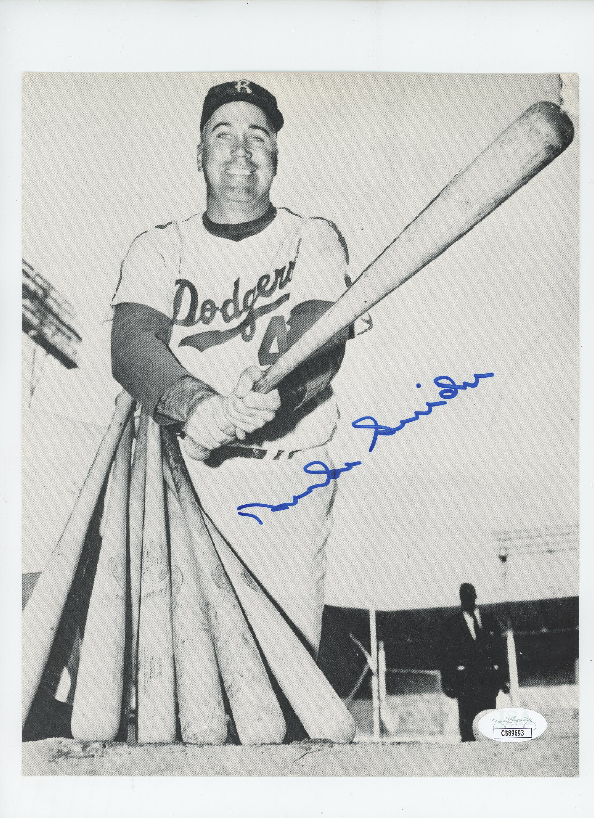 Duke Snider - 8X10 Autographed Signed Photo - JSA (CB89693) 