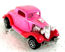 VINTAGE 1979 HOT WHEELS MATTLE DIECAST 1934 FORD COUPE 1/64 VGC