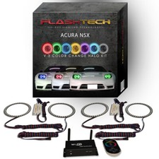 RGB Multi Color LED Halo kit with Wifi App for 2002-2005 Acura NSX Headlights