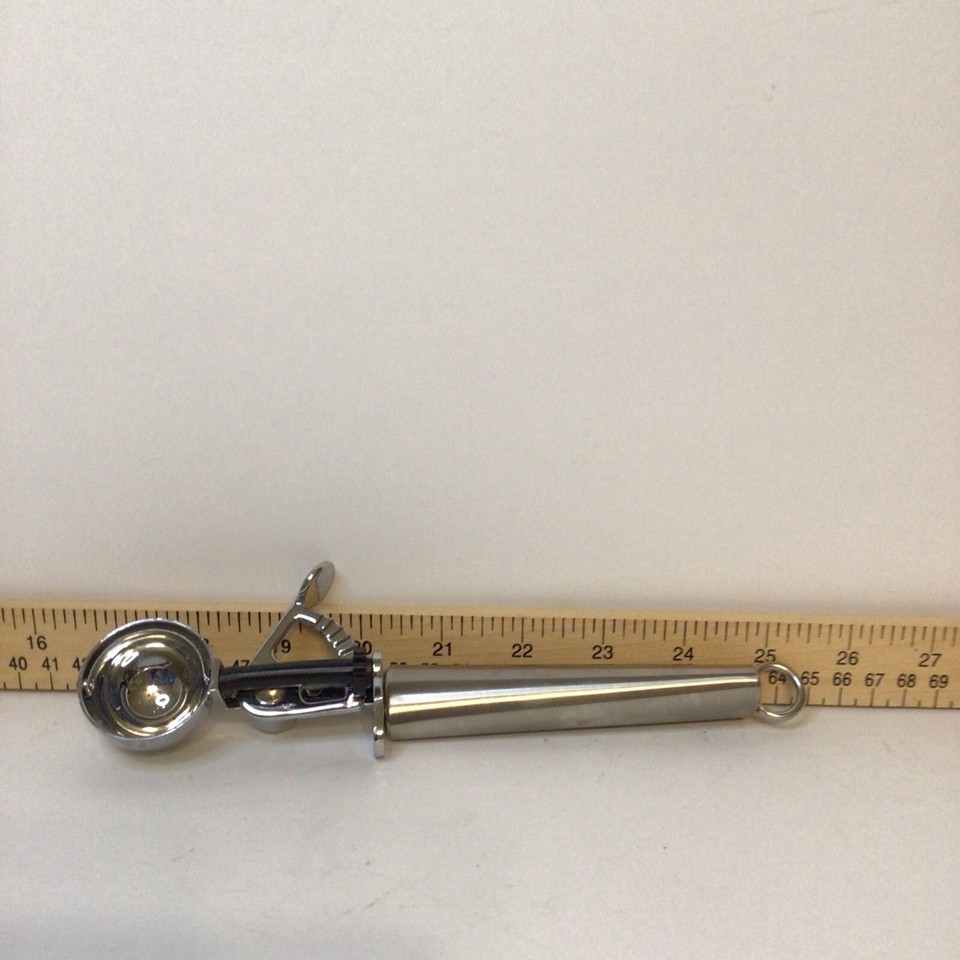 Oneida Cookie Dough Trigger Scoop Melon Baller Stainless Steel 8" eBay