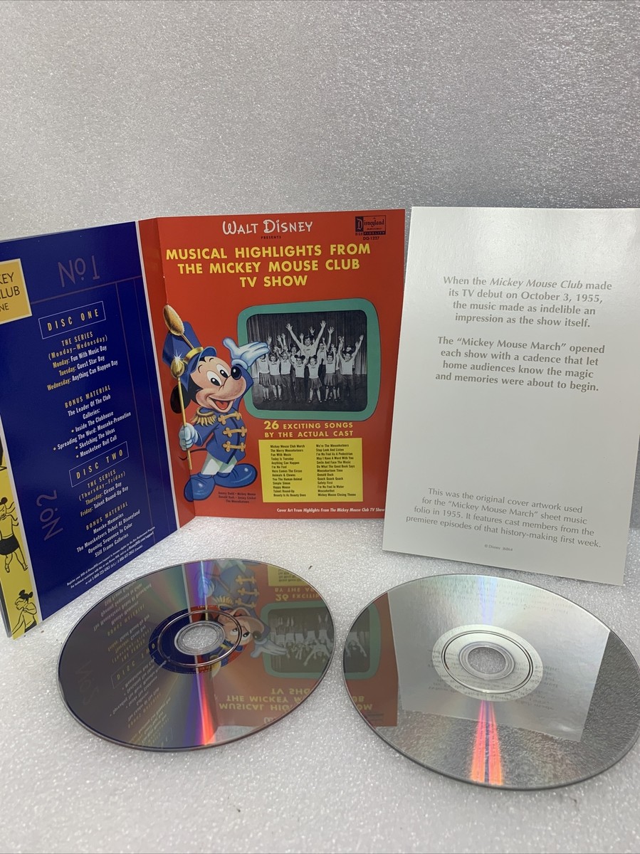 その他 Mickey Mouse Club: October 3-7 1955 [DVD] The Mickey Mouse Club: October 3 - 7 1955 (DVD, 2004, 2-Disc