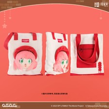 Anime SPY FAMILY Anya Forger Cute Plush Doll Canvas Bag Shoulder Bag Unisex