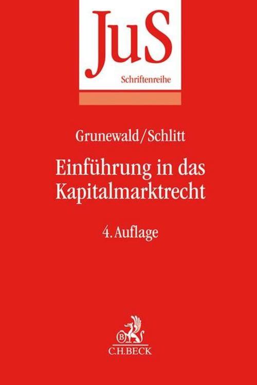 Thumbnail - Einführung In Das Kapitalmarktrecht Barbara Grunewald