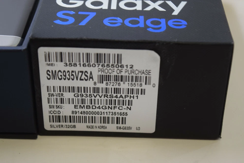 Samsung Galaxy S7 Edge bundled / See Full Description Below / Silver Titantium - Image 3 of 4
