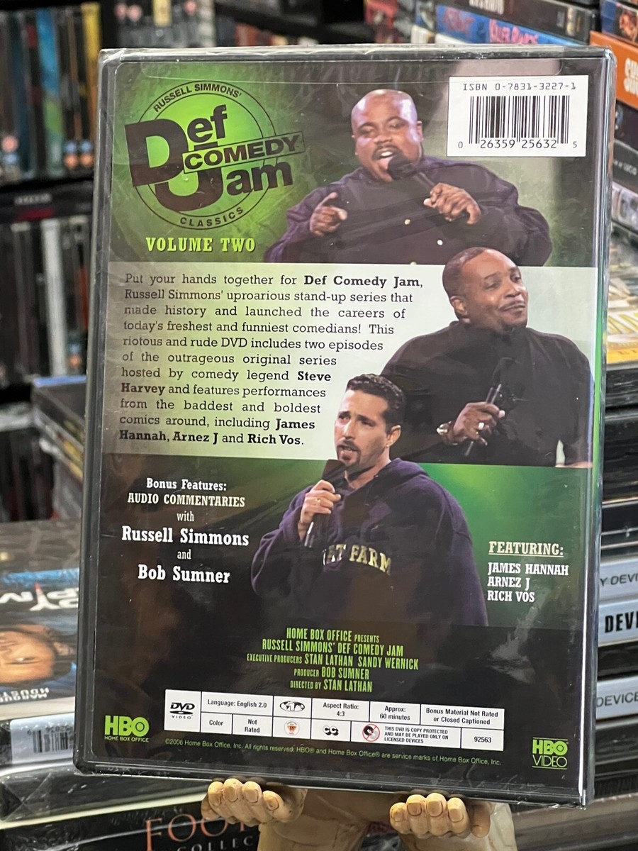 Def Comedy Jam Volume 1 & 2 (DVD) Steve Harvey, Martin