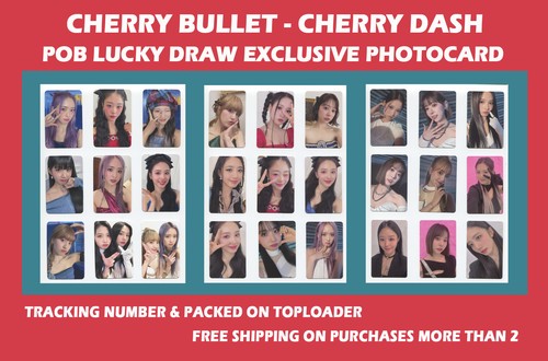 CHERRY BULLET - CHERRY DASH 3rd Mini Album POB LUCKY DRAW EXCLUSIVE PHOTOCARD - 第 1/97 張圖片