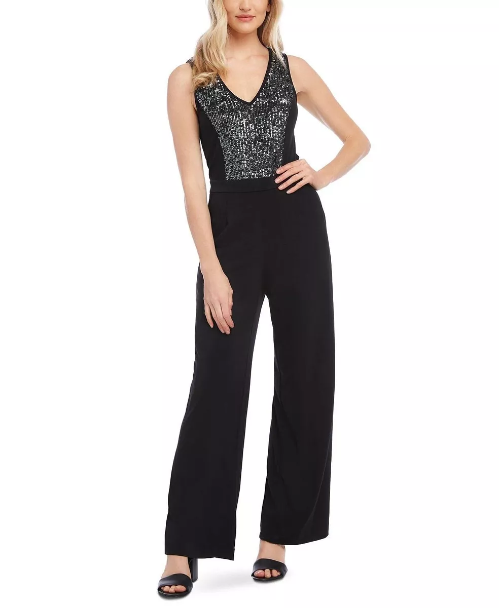 Karen kane hotsell black jumpsuit