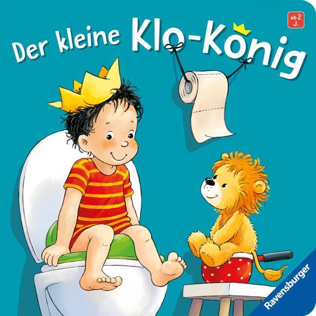 Thumbnail - Sandra Grimm | Der Kleine Klo-könig, Pappbilderbuch Zum Windelabschied