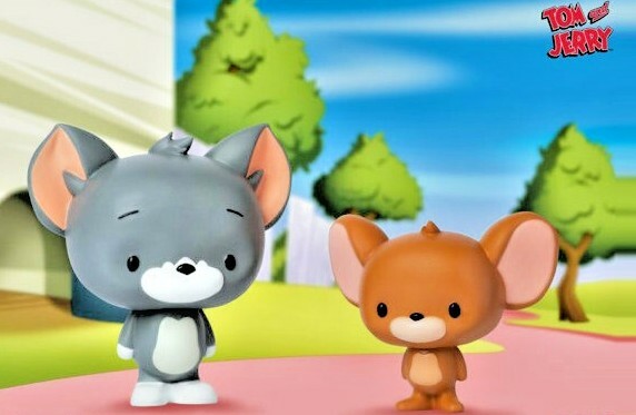 Soap Studio Chibi Tom and Jerry Original Version Vinyl Figure New