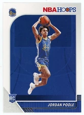 2019 NBA Hoops Jordan Poole Base Rookie Card !!!