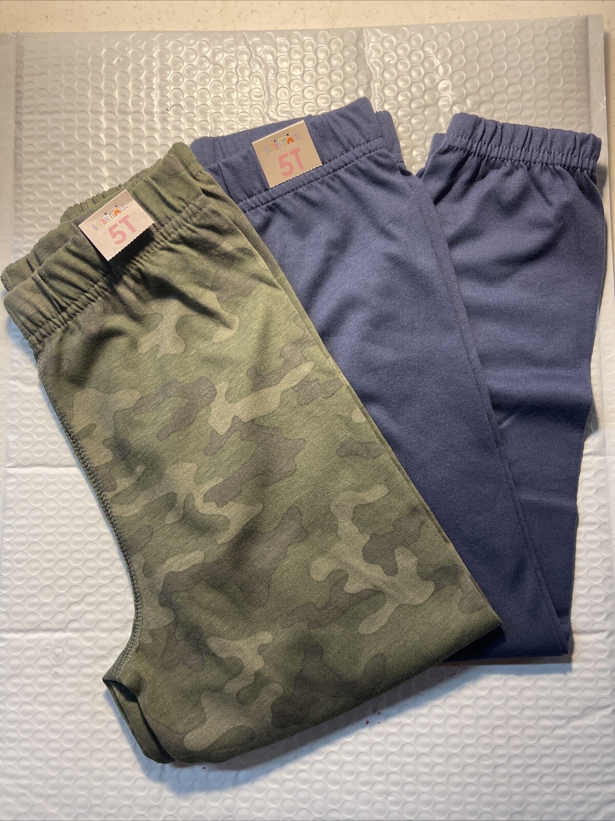 GARANIMALS Lot Of 2 Unisex Jersey Jogger Pants Size 5T