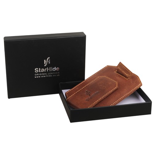Mens RFID Real Leather Minimalist Carholder Wallet Strong Magnet Money Clip 725 - Picture 9 of 19