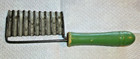 Vintage Utensils Wood Handle Crinkle Cut / Chopper Great 40’s -50’s Patina — photo 2