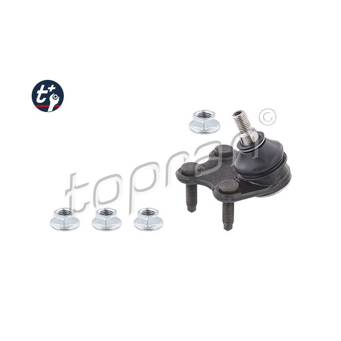 Rotule de suspension avant droite 6R0407366 en acier forgé haute résistance
