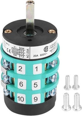 Reifenschalter 220 V / 380 V | Motor Umstellschalter für Reifenmontiermaschine