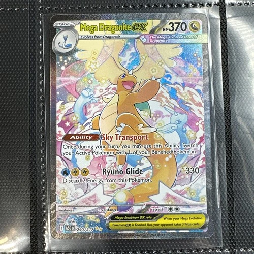 Mega Dragonite EX 290/217 SIR Ascended Heroes Pokemon English PSA 10 candidate