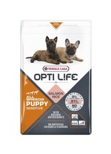 Versele Laga Opti Life Puppy Sensitive Salmon 4 x 2.5kg - DOG FOOD BULK OFFER 6.70 per kilo