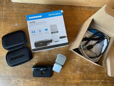 SAMSON USB Mikrofon Go Mic Tragbar USB Kondensator Clip On Originalverpackt - EHB