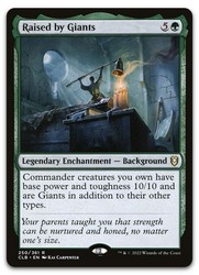 Raised by Giants 250/361 Commander Legends: Battle for Baldur's Gate Rare