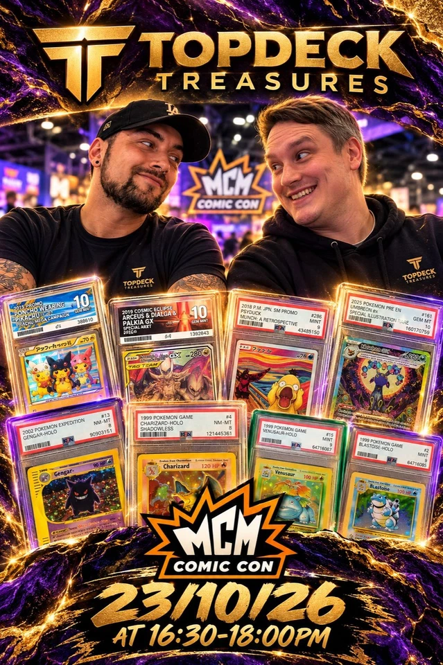 TOPDECK TREASURES - LIVE AT MCM LONDON