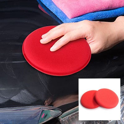 Schwämme Haltbarkeit Foam Applicator Pads Roter Schwamm Wachsen Schwamm