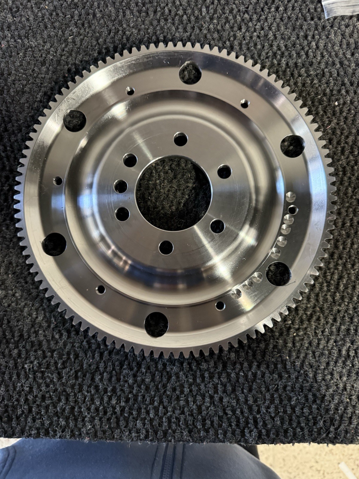 Chevy Bellhousing  Clutch 104T Flywheel Starter Race Lola McLaren Tilton Quarter