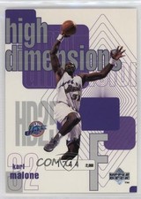 1997-98 Upper Deck High Dimensions 1744/2000 Karl Malone #HD25 HOF 7xr
