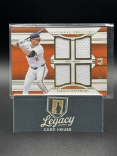 2024 Panini National Treasures Jordan Westburg Game Gear Swatches Quad #/99