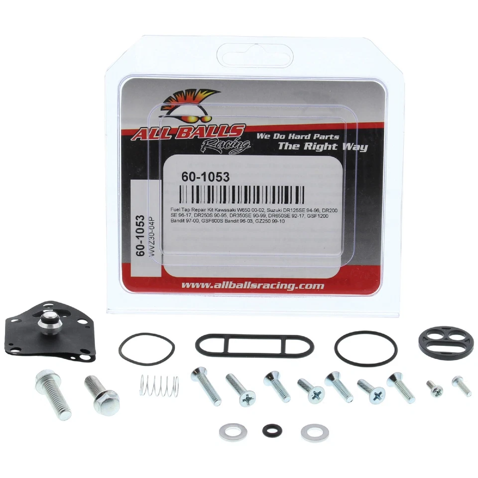 New All Balls Fuel Tap Repair Kit for Suzuki DR 200 SE 96-16 DR 650 SE 92-16 Foto 3 de 4