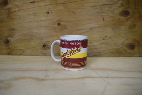 Taza de café de cerámica vintage de los Washington Redskins NFL fútbol americano años 90 - Imagen 3 de 5